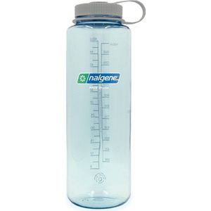 Nalgene Wide-Mouth Bottle - drinkfles - 48oz - BPA free - SUSTAIN - Seafoam