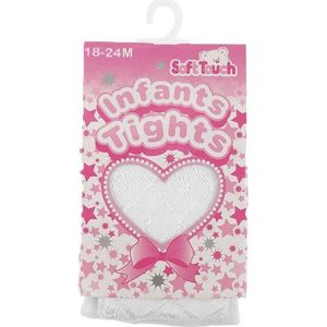 Soft Touch Maillot Shiny Diamond Meisjes 18-24 Maanden Wit