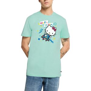 Hello Kitty Jaren 90 Stijlen Met Rolschaatsen Premium T Shirt Heren
