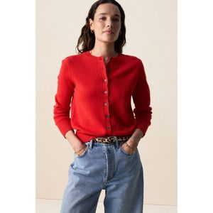 Sissy-Boy - Vest - Rood - Regular Fit - Lange Mouwen