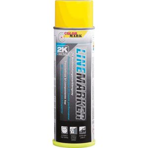Colormark Linemarker 2-componenten markeerverf, verkeersgeel, 500 ml