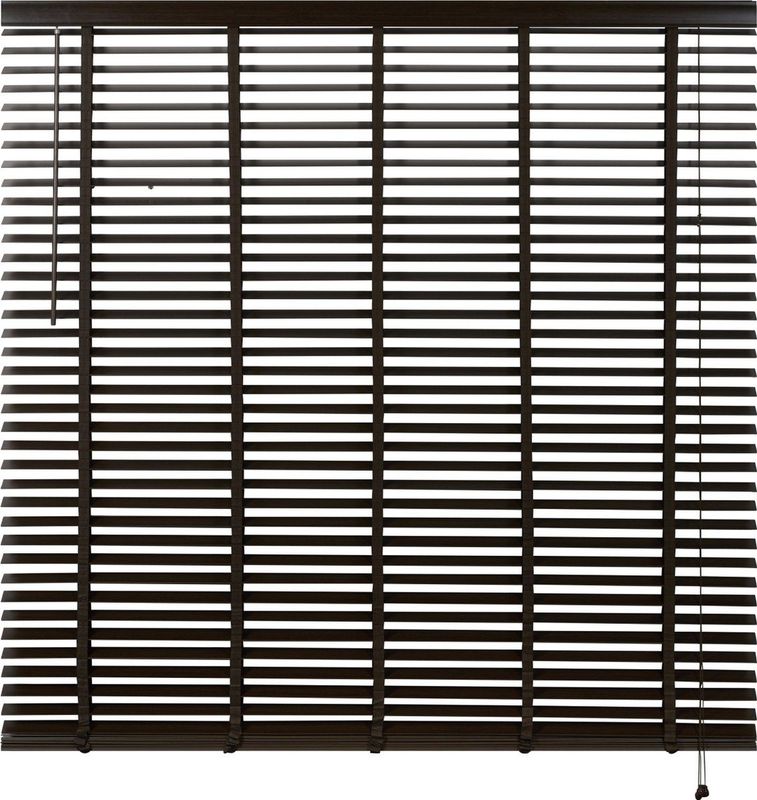 Jaloezieën - Grijs - Hout - 50x150 cm