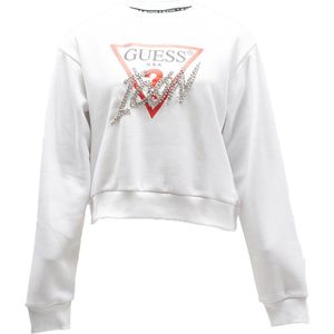 Guess CN ICON SWEATSHIRT Dames Sweater - Wit - Maat S