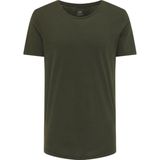 Lee - Shaped T-shirt - Groen - Korte Mouwen