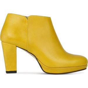 Noë Shoes Nadra Enkellaars Mustard