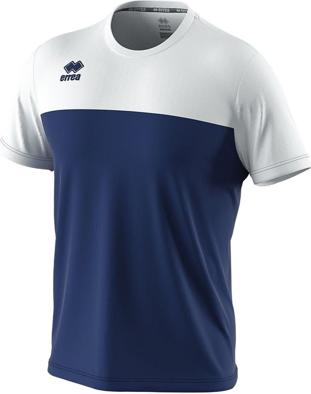Errea - Brandon - T-shirt - Blauw Wit - Kind