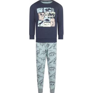 Charlie Choe pyjama jongens - blauw - F-41051-42 - maat 110/116