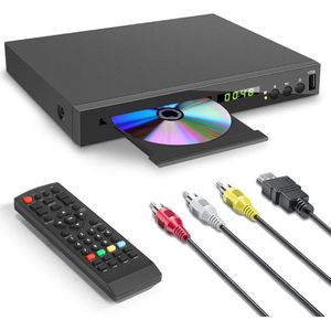 Thuys – DVD Speler – Met HDMI – Blu Ray Spelers – Externe DVVD Speler – Zwart