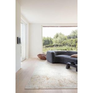LIGNE PURE Luminous – Vloerkleed – Tapijt – geweven – decolan – modern – outdoor - Beige Goud - 170x240
