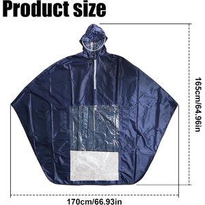 Regenjas voor rolstoel, waterdicht, voor rolstoel, regenponcho, stoel, rolstoel, rolstoelaccessoire
