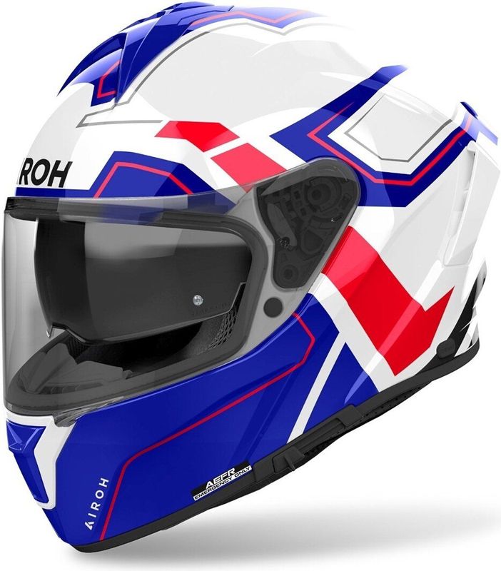 Airoh Spark 2 Dart - Integraalhelm - Blauw/Rood - Gloss