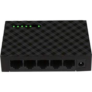 Iggual - GES5000 - Netwerk Switch - Zwart - 10 Gbps Gigabit Ethernet