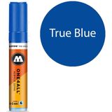 Molotow 327HS True Blue - Blauwe acryl marker - Chisel tip 4-8mm - Kleur Blauw