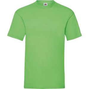 Fruit Of The Loom Heren Valueweight T-shirt met korte mouwen (Lime)