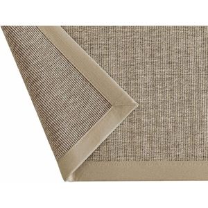 Linea Naturale vloerkleed tbv in/outdoor gebruik in Sisal-look Naturino Rips natur  133x190cm