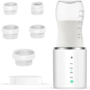 Intelligente draagbare flessenwarmer - multifunctioneel melkflessen sterilisator - elektrische flessenwarmer baby
