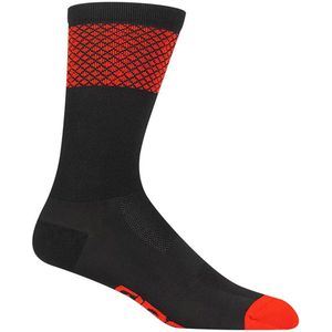 Giro - Comp Highrise - Fietssok - Black/Bright Red - Hoog Model