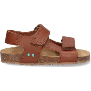 BunniesJR 224419-713 Jongens Sandalen - Cognac - Imitatieleer - Klittenband