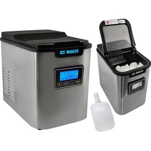 Malatec Ice Maker - IJsblokjesmachine - IJsblokjes - IJsmachine - IJsblokjesmaker - Ice cube maker - IJsklontjes - IJsklontjes maker - Draagbare elektrische ijs machine
