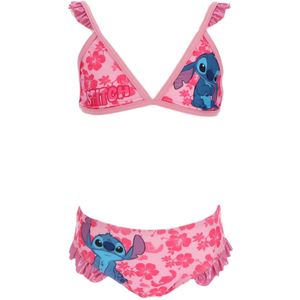 Lilo & Stitch Bikini - Roze - Maat 3/4 Jaar