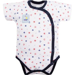 Eevi - Rompertje - Overslagromper - Bootje - Maat 62 - 2 t/m 4 maanden