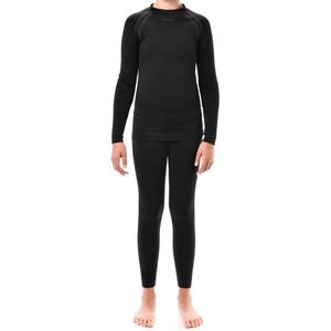 Meteor - Thermisch ondergoed 158/164 - Warmte en comfort voor kinderen - Sportuitrusting - Zwart