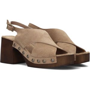 Notre-V 06 241 Sandalen - Dames - Taupe - Maat 41