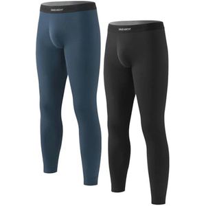 Thermisch Ondergoed Set Heren - Ademend en Warm Katoenen Thermische Onderbroek