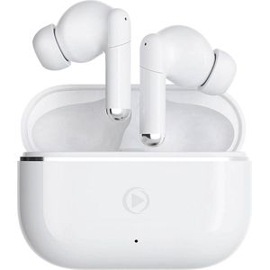 Bigben Connected Force Play - Oortjes Draadloos - ANC+ENC - Microfoon - Wit