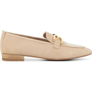 Unisa Instappers Dames - Instapschoenen / Damesschoenen - Suède - Baxter - Beige - Maat 41