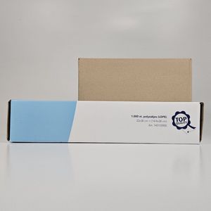 Transparante Vuilniszakken | 3.000 Zakken | 4 Liter | Gerecycled LDPE | 18 My | 22x38 cm - Boterhamzakjes, Kleine Afval Zakken, Stevig Zakjes
