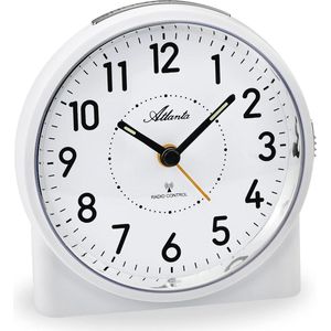 Grote analoge radiowekker met licht en snooze functie - Perfect voor Senioren