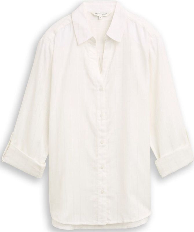 Tom Tailor Blouse met glinsterende strepen