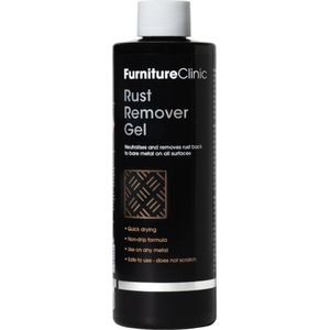 Roest verwijderaar voor metaal - 500 ml - Furniture Clinic - Rust Remover Gel - Snelwerkende roestverwijderaar - Niet-druipende roestverwijderaargel - Reinigt en verwijdert roest tot op het kale metaal - Voor binnen- en buitenoppervlakken.