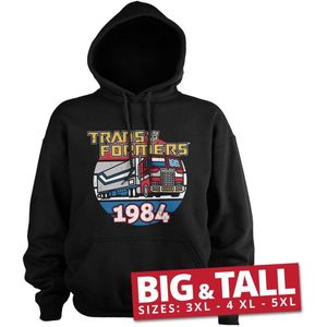 Transformers Optimus Prime Of 1984 Big & Tall Hoodie Black-5XL