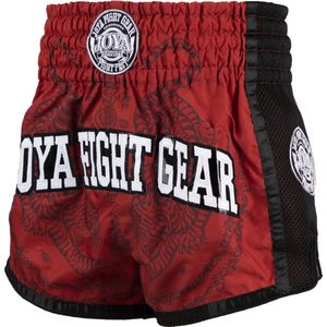 JOYA - Sak Yant Tiger - Muay Thai Short - Rood