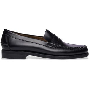 Sebago - Handgestikte Loafers - Zwart - Leer
