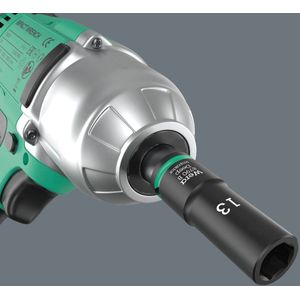 Wera 05005566001 8790 B Impaktor Deep Lange Krachtdop - Zeskant - 3/8 inch - 63 mm