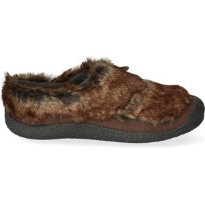 KEEN - Howser 3 Slide - Damesslippers - Dark Earth Velours