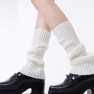 Damesleggings - leggings - gotische balletleggings - gebreide leggings - Beenwarmers - Dames - Overknee - Ballet - Wol - Kniekousen - Leg Warmers - Baggy - 1 paar Wit 40cm