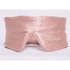 Slaapmasker - Rose Quartz - 100% Zijde - Verduisterend Design