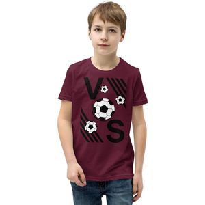 Vvvos - Jongeren T-shirt met korte mouwen - Black, S