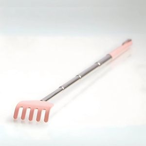 Rugkrabber - Ruggenkrabber - Uitschuifbaar - Roze - RVS