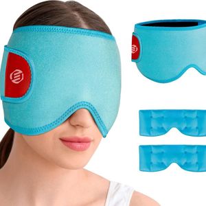 Equivera Migraine Masker - Migraine Muts - Hoofdpijn Masker - Hoofdpijn Verlichting - Koel Masker - Anti-Stress