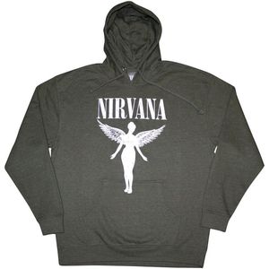 Nirvana - Angelic Mono Hoodie/trui - L - Groen