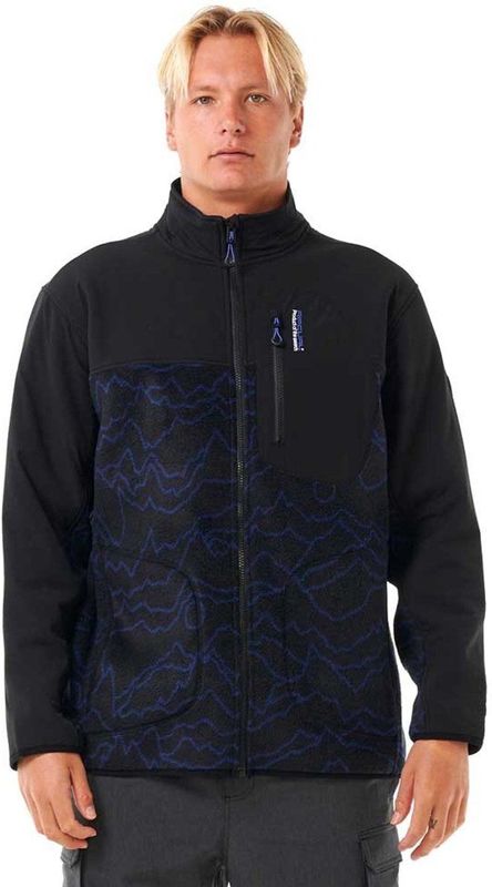 Rip Curl - Anti Series Search - Sweatshirt - Met Rits - Polyester Polar Fleece