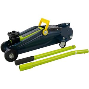 Hydraulische krik op wieltjes 2 ton - Hefbereik 135-330 mm - TÜV/GS-goedgekeurd