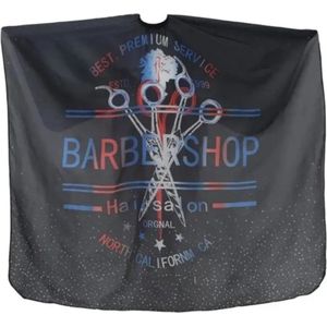 Nivard Baardschort - Beard Bib - Scheerschort - Baard Cape - Kappersmantel - Kapmantel - Schaar