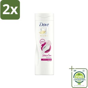 Dove Bodylotion Intense Care 400 ml - Voordeelverpakking - 2 stuks - Lichaamslotion - Intensieve hydratatie