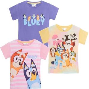 Meisjes T-shirts Multipack voor Kinderen - 100% Katoen
